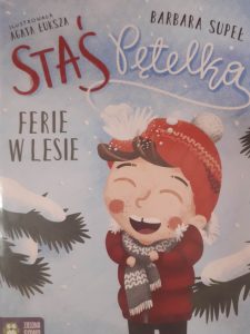 Zdjęcie okładki książki Barbary Supeł zatytułowanej "Ferie w lesie".